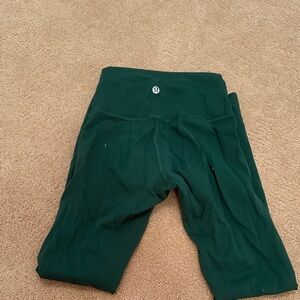 lululemon athletica  Forest Green Leggings